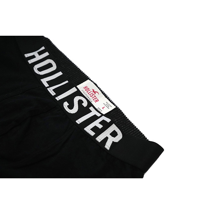 Boxer Hollister Hombre Negro